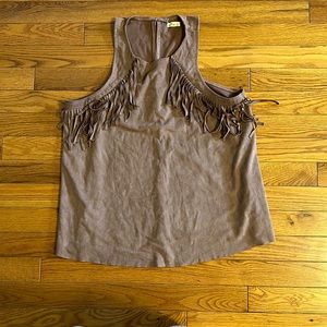 Purple tank